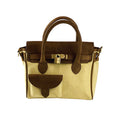 Bolso "Livia" - Beige y cuero