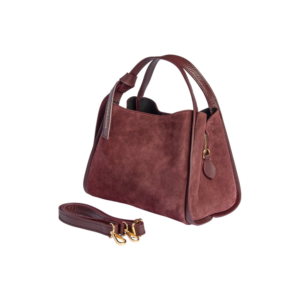 "Valentina" Bag - Bordeaux
